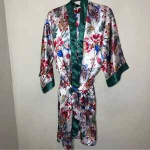 Vintage Gracie Bishop 3 Piece Pajama Set Large
